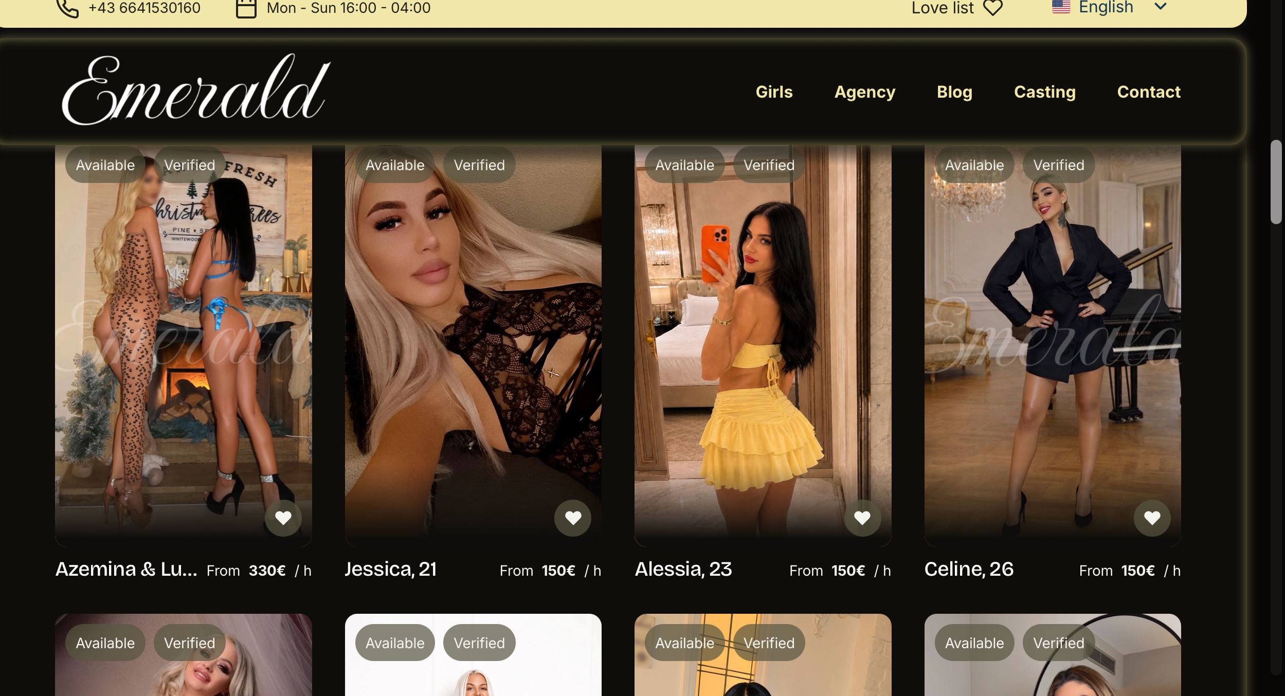Emerald Escorts Wien