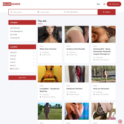 Ireland - Escorts