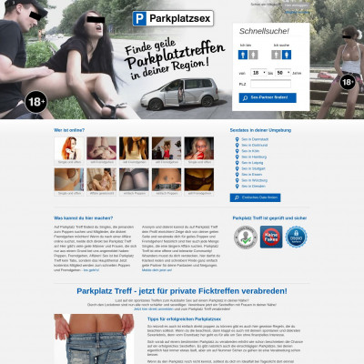 Parkplatztreff für Sextreffen