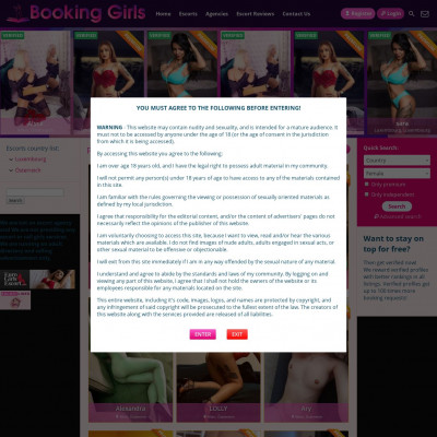 Booking Girls
