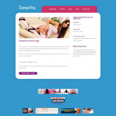 Samantha - travel escort