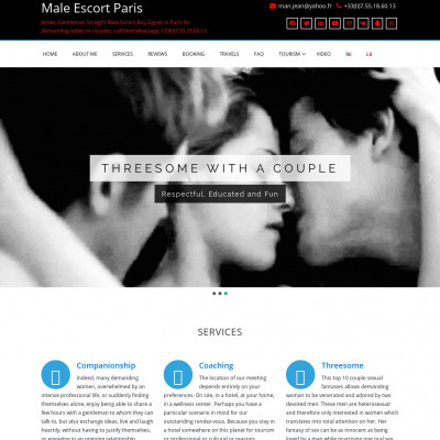 Escort Boy Gentleman Paris