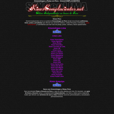 KINESIOLOGAS PERU
