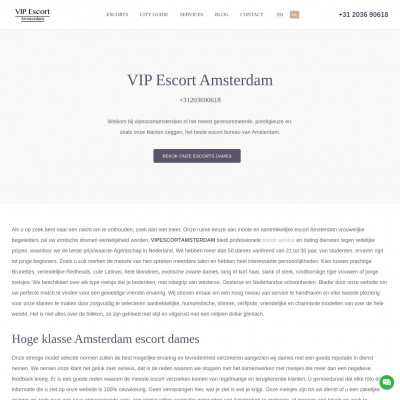 VIP Escort Amsterdam