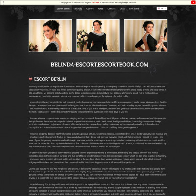 Belinda Escort Massage Berlin
