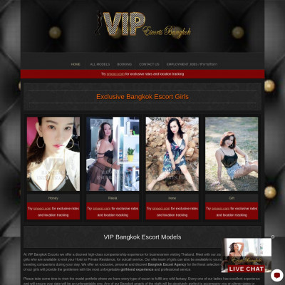 VIP Bangkok Escort Models