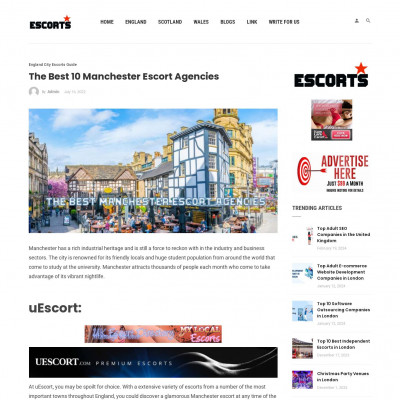 Manchester Escort Agencies