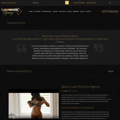 Luxor Escorts Agency