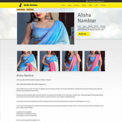 I Alisha Nambiar Model
