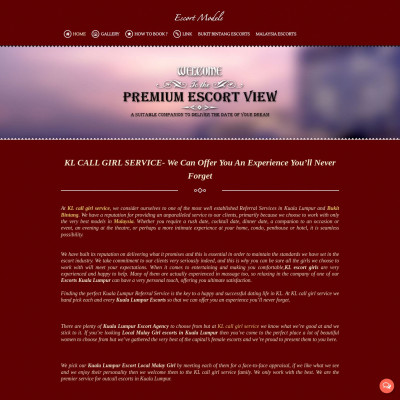 Kuala Lumpur Escort Service