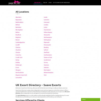 UK Escort Directory