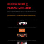 Mistress Italiane - Escort services in Naples
